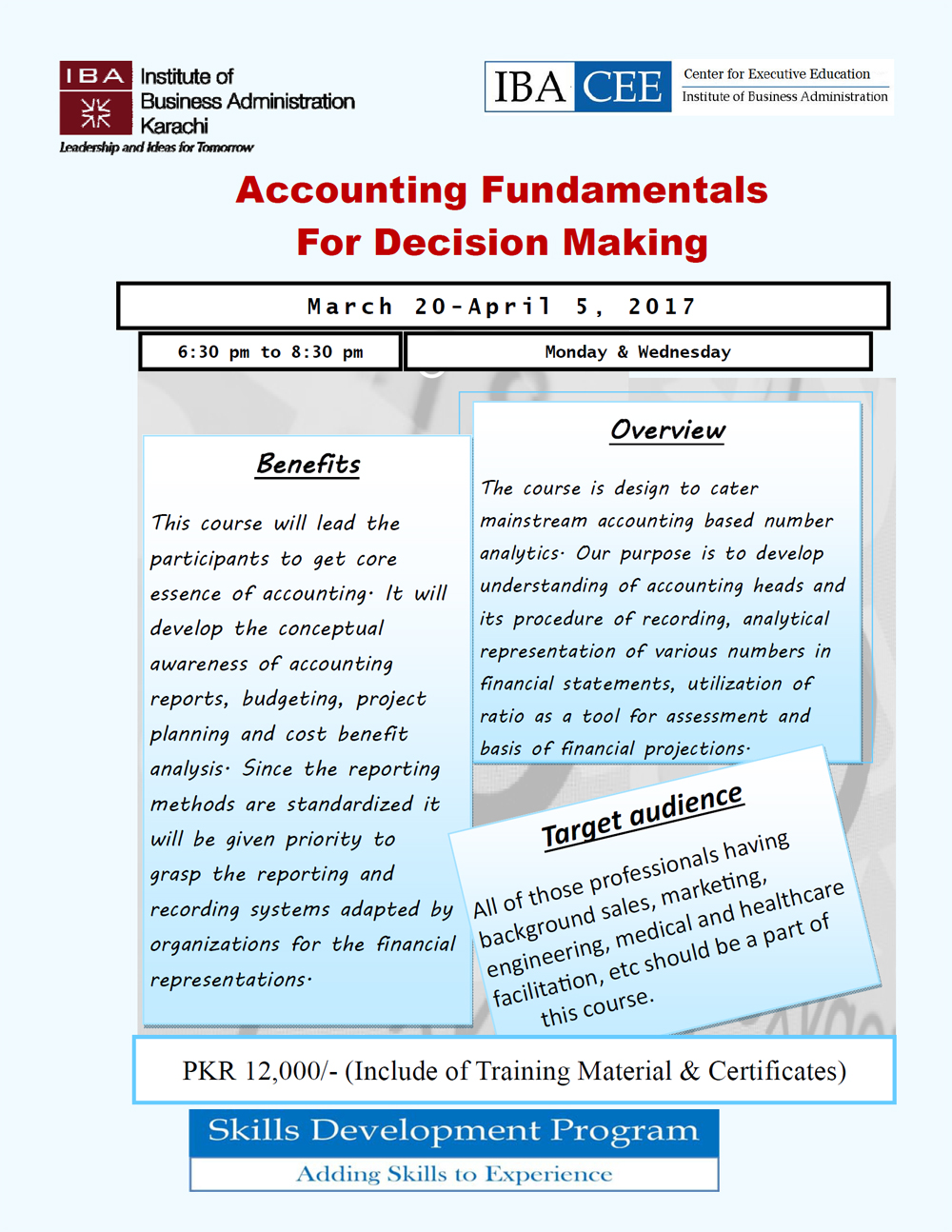 Accounting Fundamentals For Decision Making