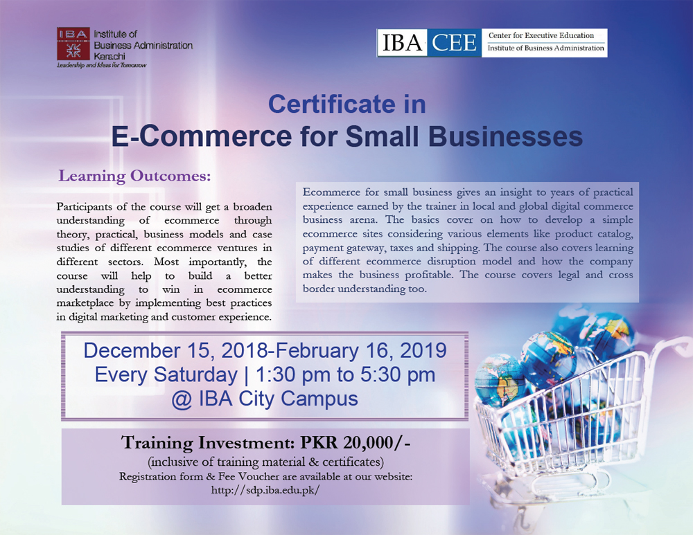E-Commerce for Small Businesses