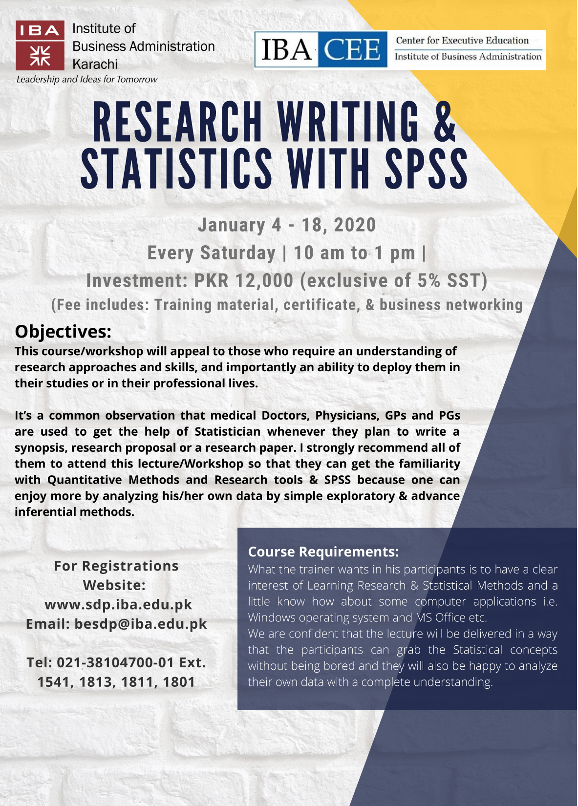 Research Writing & Statistics with SPSS