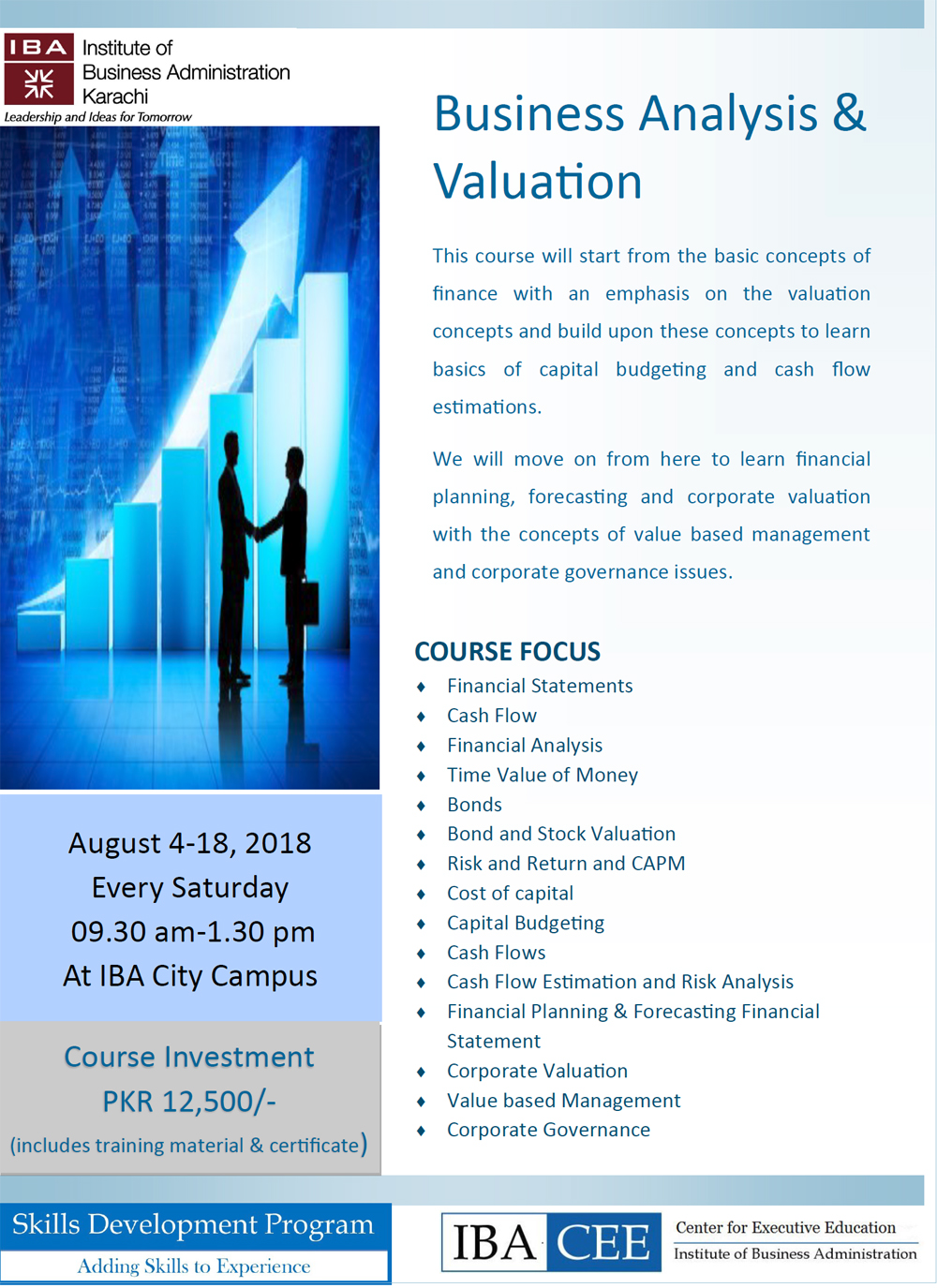 Business Analysis Valuation