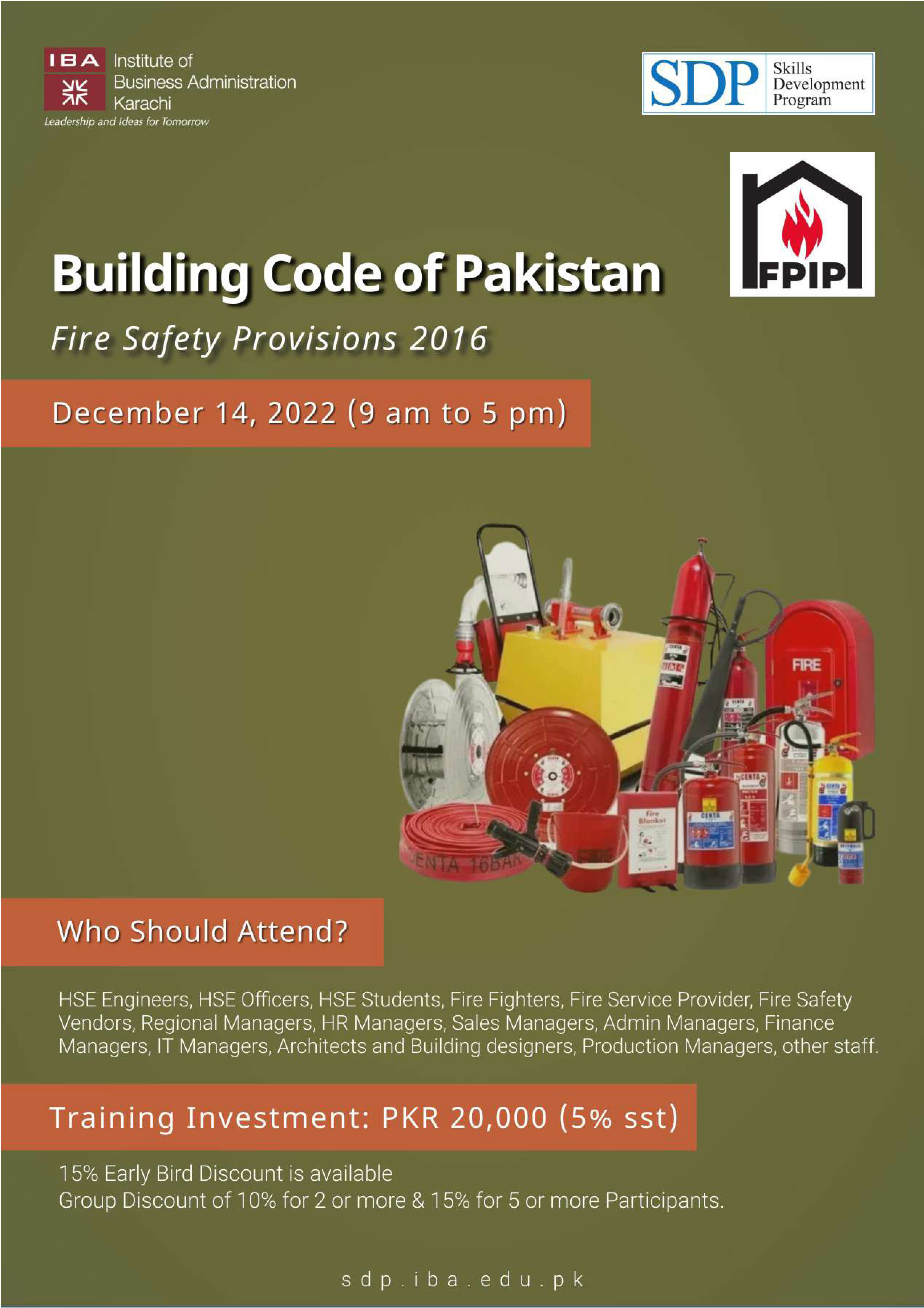 Building Code of Pakistan, Fire Safety Provisions 2016