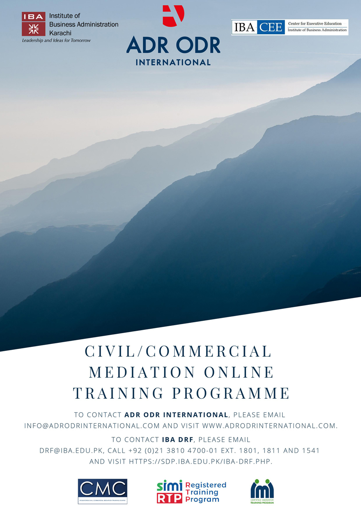 Civil/Commercial Mediation Online Training Programme