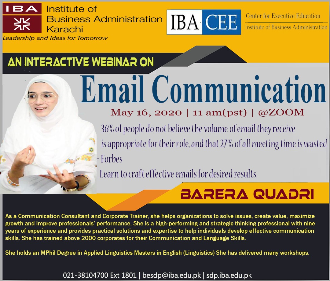 Webinar on Email Communication